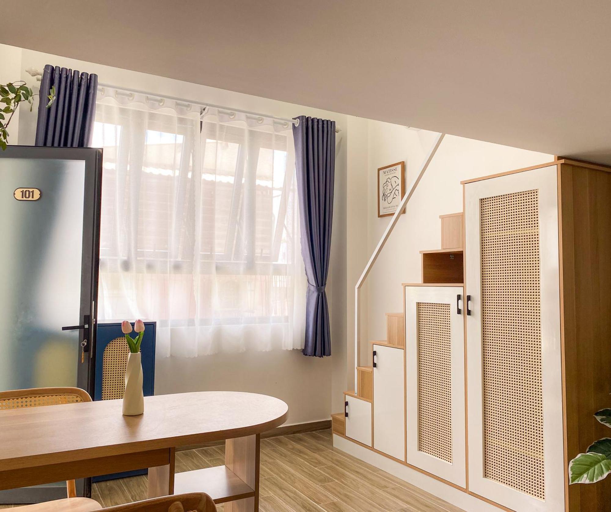 220 Ho Hue - Duplex Thiet Ke Thong Minh Mang Phong Cach Co Dien Dan Xen Hien Dai Apartamento *
